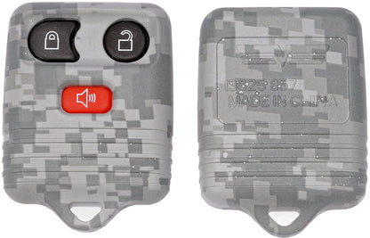 Dorman Control Remoto de 3 Botones Gris Camuflaje para Modelos Seleccionados, 13625GYC