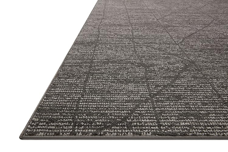 Loloi II Kamala Collection KAM-06 Charcoal/Ivory 2'-3" x 3'-10" Accent Rug