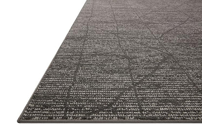 Loloi II Kamala Collection KAM-06 Charcoal/Ivory 2'-3" x 3'-10" Accent Rug