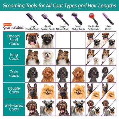 HARTZ - El mejor cepillo de peluquero para gatos y perros pequeños