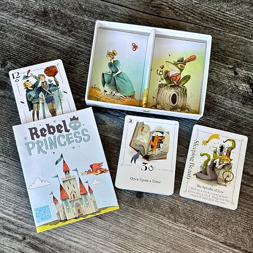 Rebel Princess Standard Edition, mezcla definitiva de tema y estrategia, juego de cartas adictivo de ritmo rápido, perfecto para noches de juego, más de 3 jugadores de 15 + 45 minutos, de The Creators
