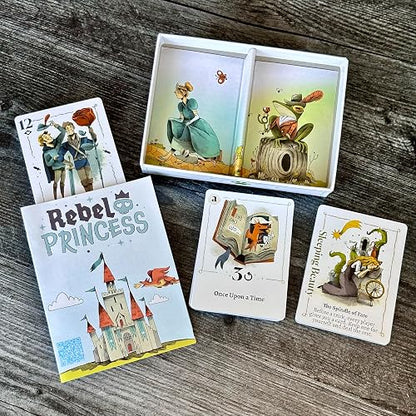 Rebel Princess Standard Edition, mezcla definitiva de tema y estrategia, juego de cartas adictivo de ritmo rápido, perfecto para noches de juego, más de 3 jugadores de 15 + 45 minutos, de The Creators