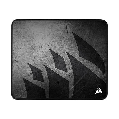 Corsair MM300 Pro Alfombrilla para Juegos - Medio, Negro/Gris | 36 cm x 30 cm, Tela a Prueba de Derrames, Microtejido, Goma Afelpada gruesa 3 mm, Base Goma Texturizada Antideslizante