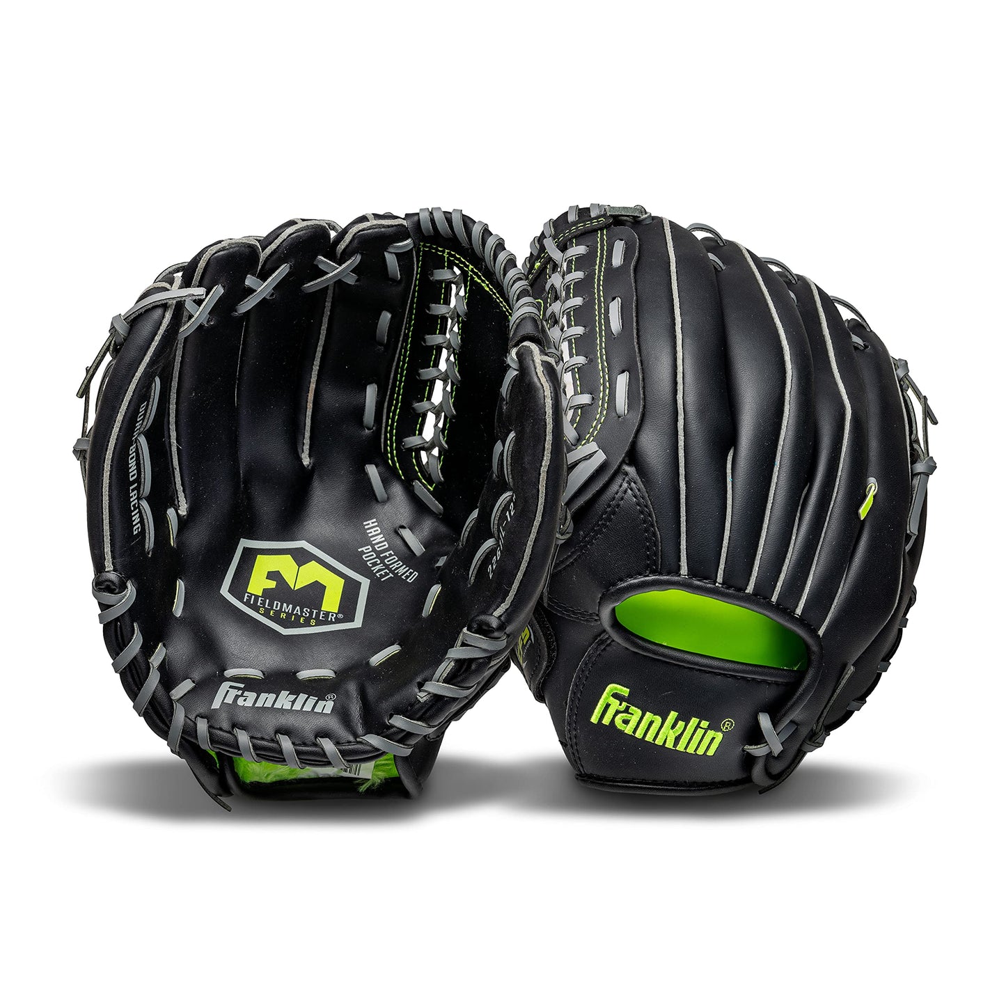 Franklin Sports Field Master Midnight Series - Guante de béisbol de 30,48 cm, para Zurdos