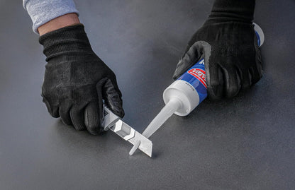 Fester Sellador y Adhesivo para Construcción FT-101, 280ml, Elástico y Multiusos para Todos los Materiales y Climas con Resistencia al Exterior, Fácil de Aplicar, No Tóxico, Gris