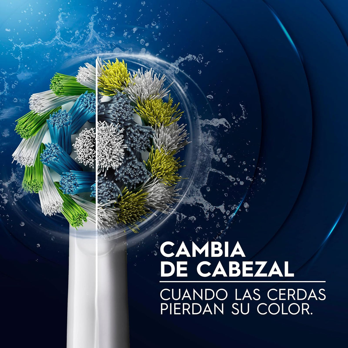 Oral-B PRO Series 1+ Cepillo de Dientes Eléctrico Cabezal Redondo, Mango Ergonómico, 3 Respuestos Presicion Clean, Negro