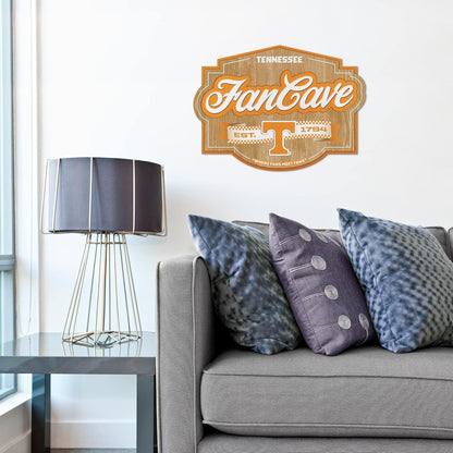 YouTheFan NCAA Tennessee Volunteers Fan Cave Letrero