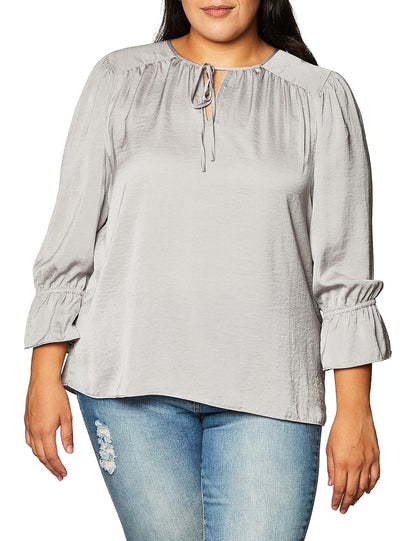 Lucky Brand Playera Campesina de paracaídas para Mujer
