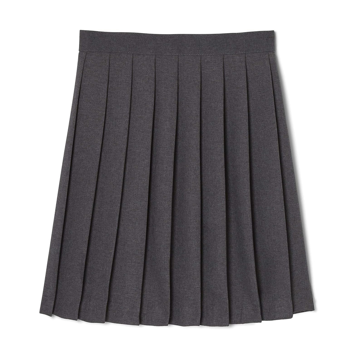 French Toast Falda Plisada para Niña - Niñas grandes - 8 - Heather Gray