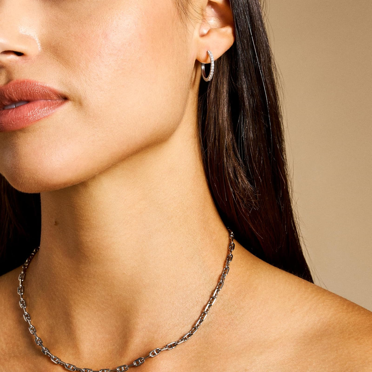 Fossil Women's Stainless Steel Dangle/Drop or Hoop Earrings for Women