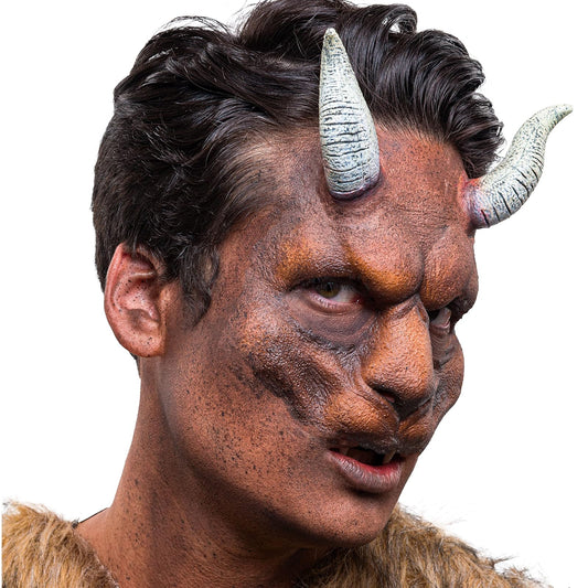Ghoulish Productions Brown Monster, Aplicación de Látex de Monstruo Marrón, Maquillaje Falso de Monstruos para Disfraz de Halloween y Fiestas de Disfraces