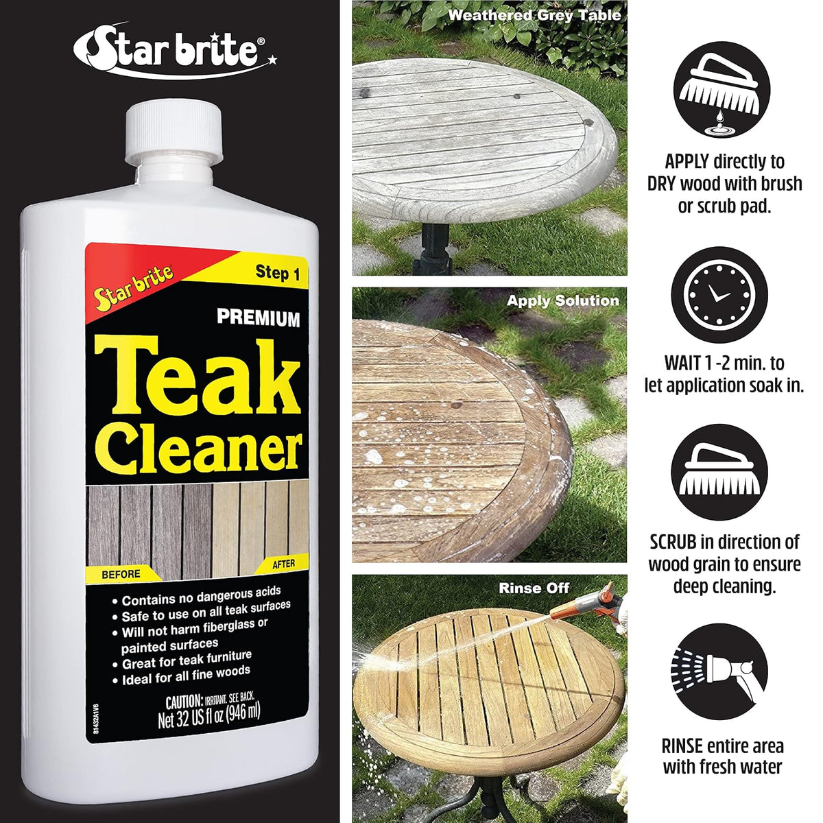 Star brite Teak Cleaner