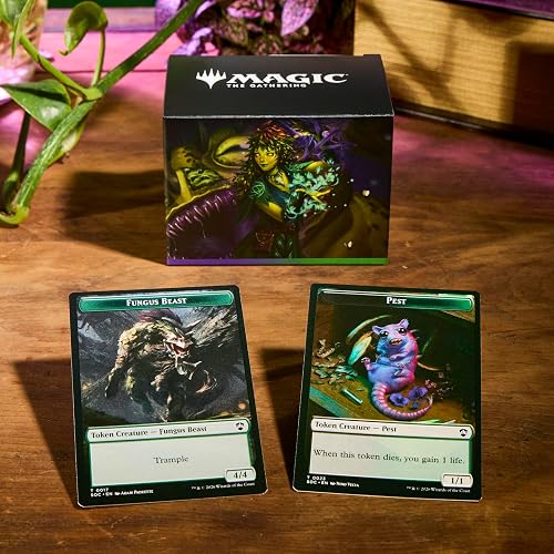 Magic: The Gathering Secrets of Strixhaven Commander Deck - Witherbloom Pestilence (100-card Box + Accessories) En Ingl?s