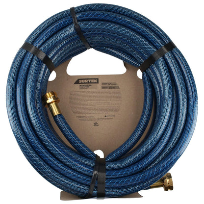 Surtek M12S15 Manguera para jardín tejido spider con conector metálico 1/2", 15 m