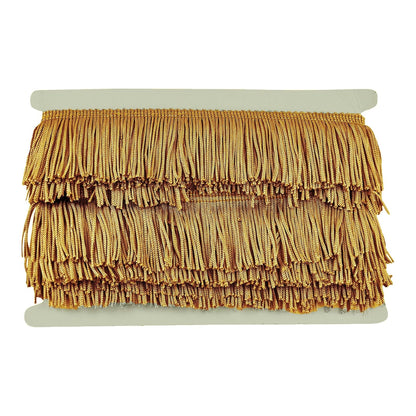 Chainette Fringe P-7043-10 - Rollo de Oro de 2 Pulgadas