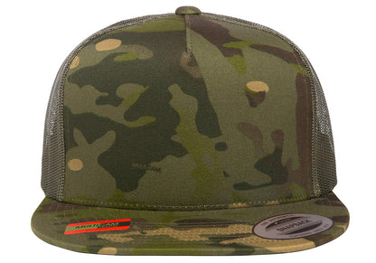 Flexfit - Gorra de Camionero para Hombre, Talla única, Color Negro, Negro -, One Size