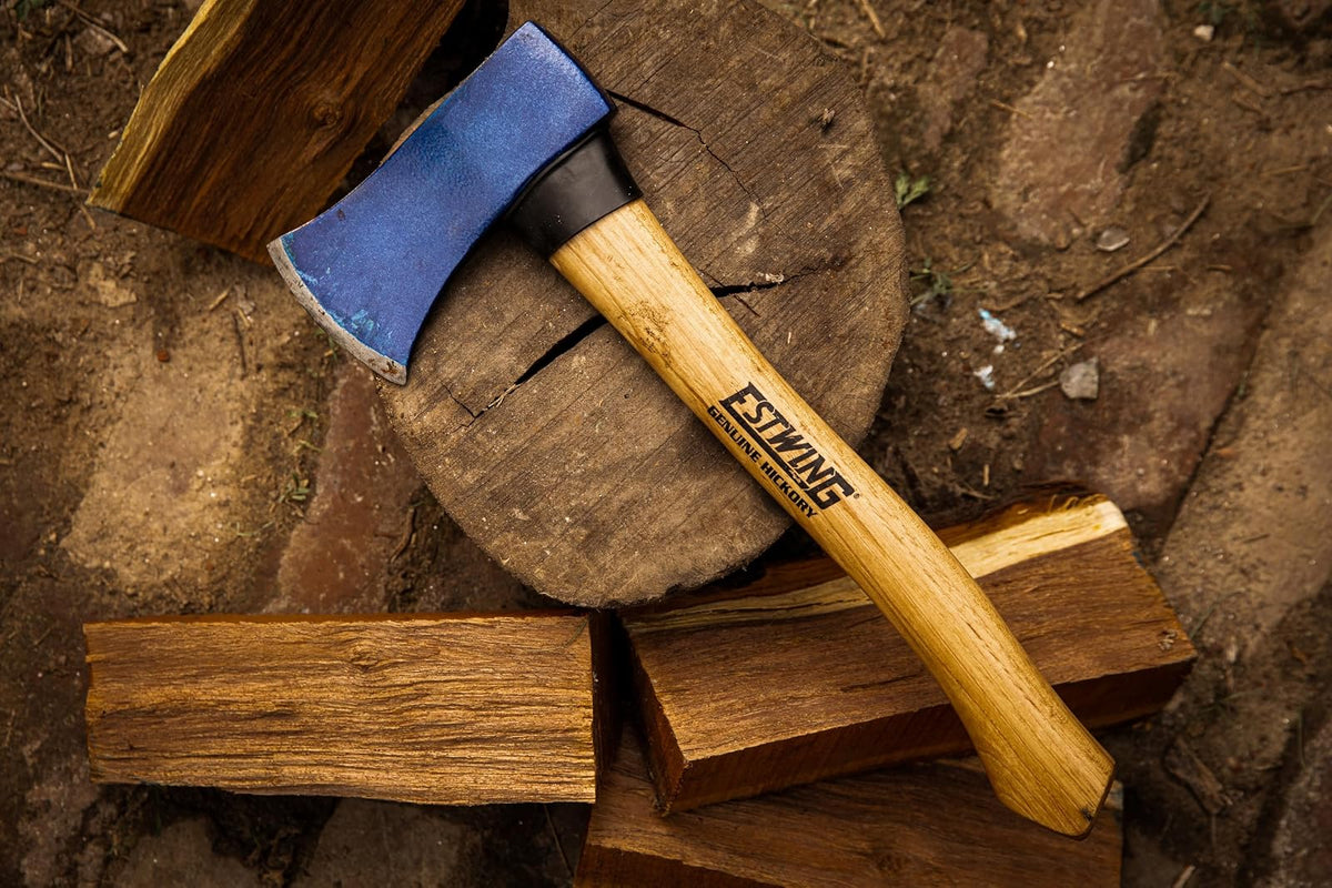 Estwing Axe, Mango de 14 Pulgadas, Cabeza de 1.4 Libras con Mango de Madera Nogal, Modelo #62370