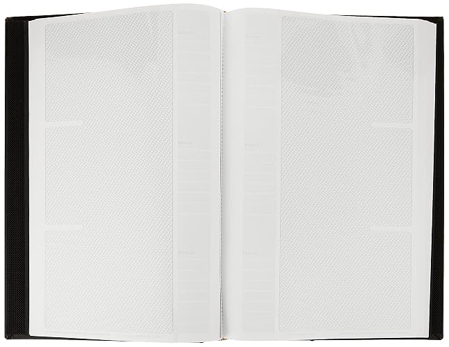 Álbumes de fotos de Pioneer Álbum de fotos europeo de cuero de 300 bolsillos para impresiones de 4 por 6 pulgadas, negro