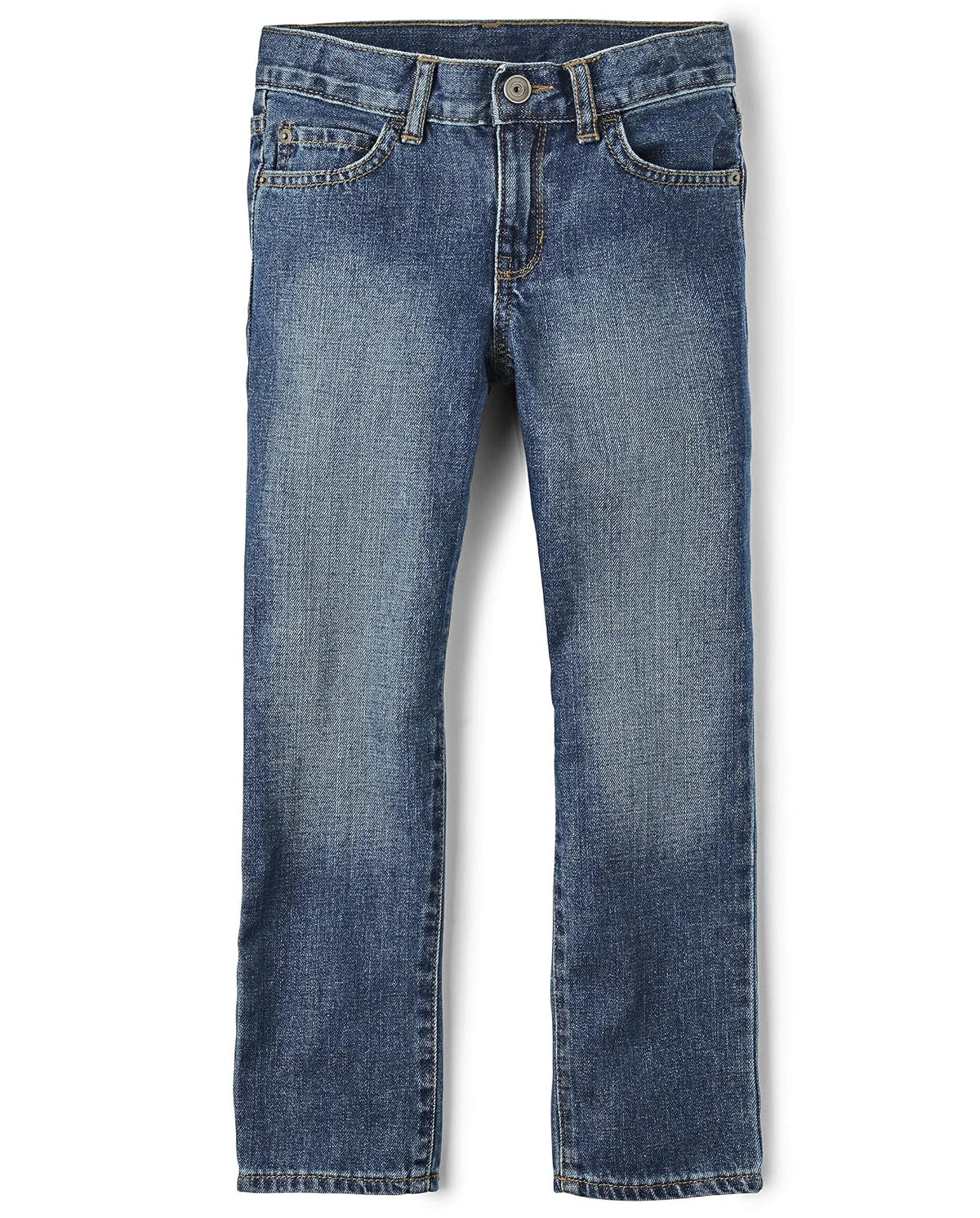 The Children's Place Jeans Corte Bota para Niño - Estándar - 6 - Índigo (Med Indigo)
