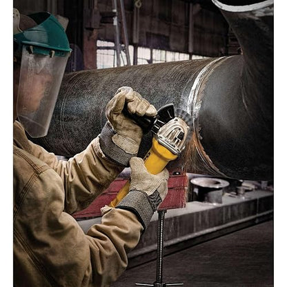 DEWALT Esmeriladora Angular de 4-1/2" (115mm) - 5" (125mm), 1200W, DWE4212