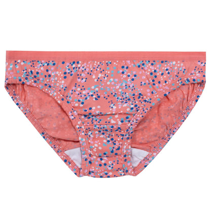 Fruit of the Loom - Ropa interior de bikini de algodón para niñas, 20 unidades, surtidos a la moda, 10
