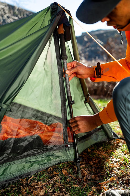 Stansport Scout Tienda de campaña plegable, 1.98 m x 1.37 x 0.91 m, color verde