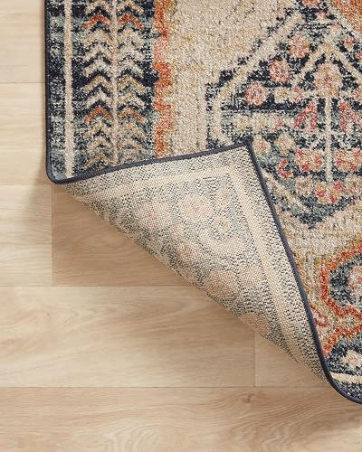 Loloi II Jocelyn Collection JOC-05 Navy/Multi 4'-0" x 6'-0" Accent Rug