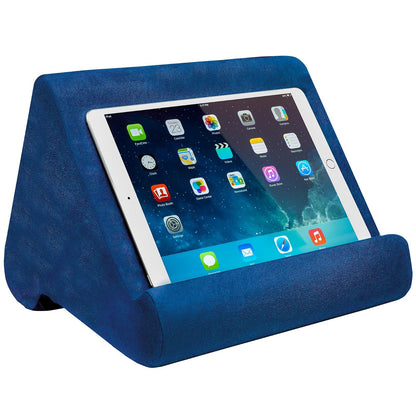 Ontel Cojín Soporte Multiángulo para Tablet y Libros - Azul - Ultra