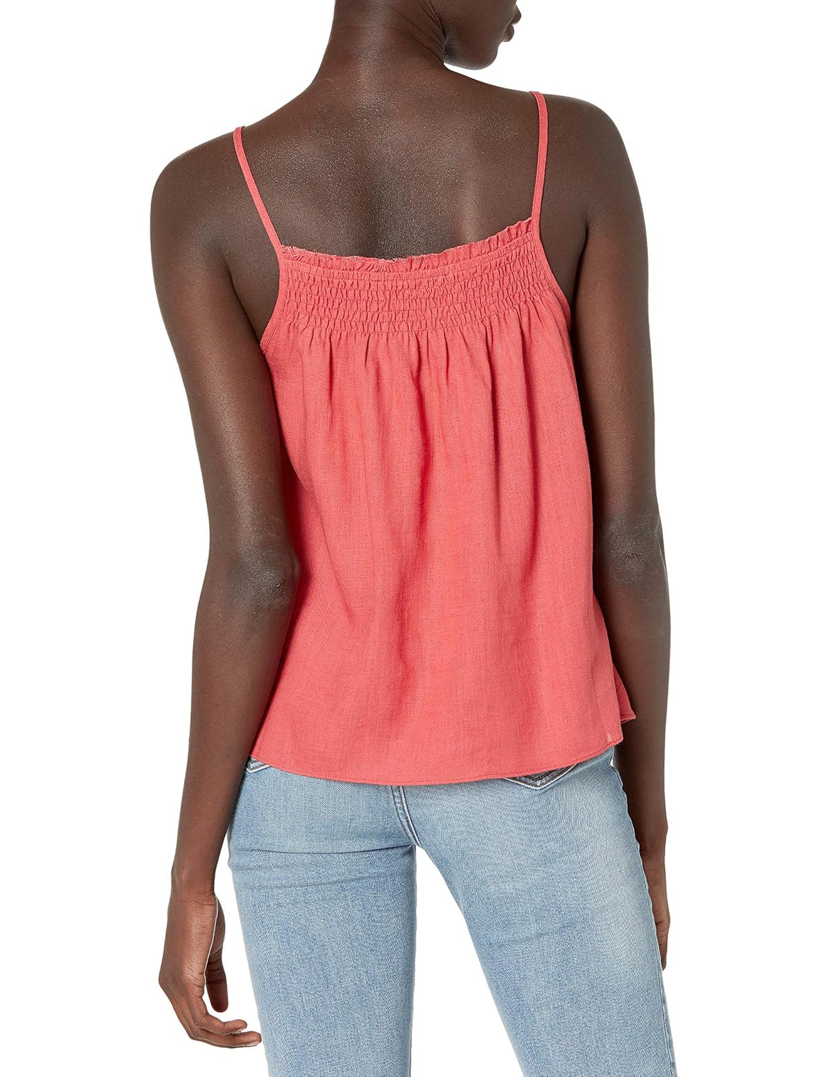 Sugar Lips Carrine Smocked Cami Camiseta de Tirantes Mujer