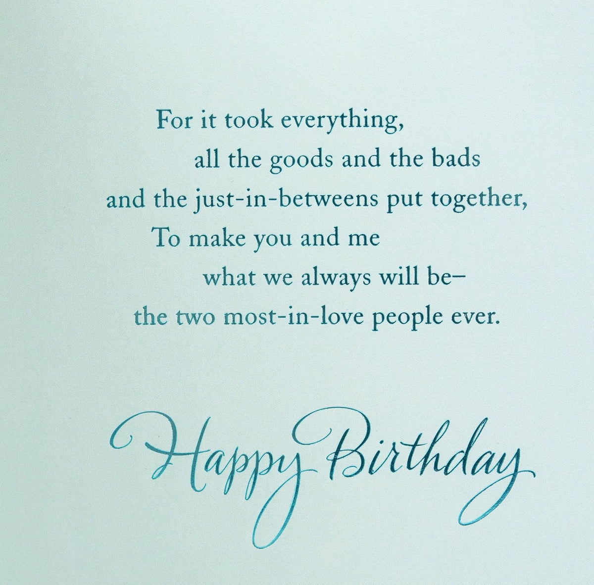 Hallmark Tarjeta de cumpleaños para esposa (foto de orquídea)