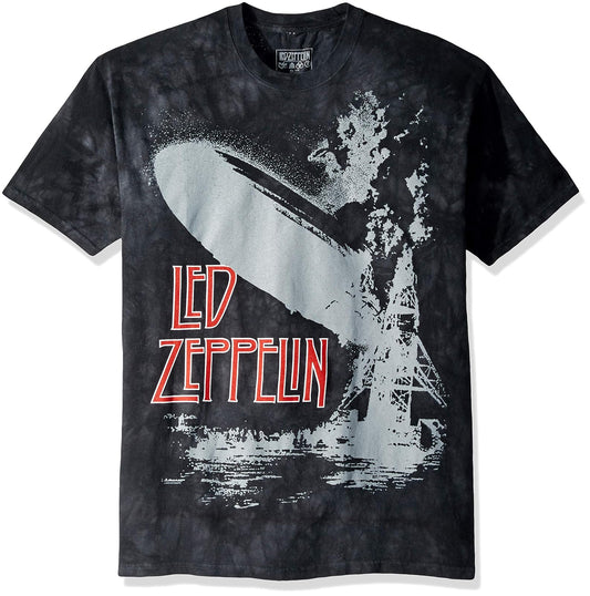 Liquid Blue - Playera de Manga Corta para Hombre, diseño de Led Zeppelin
