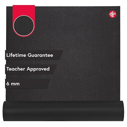 Manduka PRO Esterilla de Yoga Negra