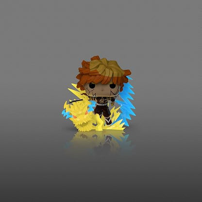 Funko Pop! Premium: Demon Slayer - Zenitsu with Chase | Mercancía Oficial - Figura de Vinilo Coleccionable para Decoración - Regalo de Cumpleaños para Fans