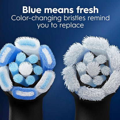 Oral-B iO Ultimate Clean Cabezales de cepillo de repuesto, negro, 2 unidades