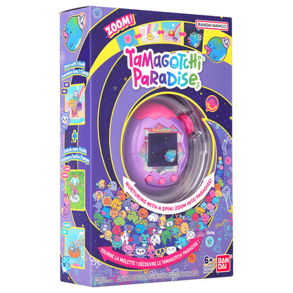 TAMAGOTCHI Paradise Cielo Mascota Electrónica Virtual a Color + 50,000 Personajes para Niños Juguete Interactivo Original