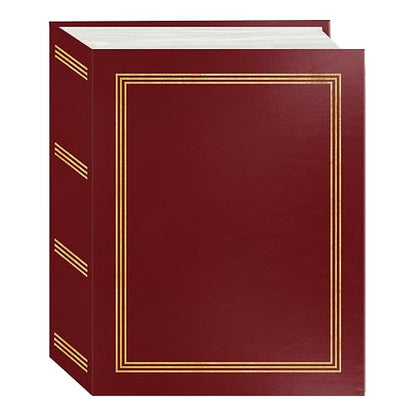 Pioneer Photo Albums - Álbum de fotos A4-100, 100 bolsillos, Rojo burdeos, 4 "x 6"