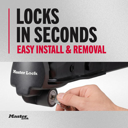 Master Lock 379ATPY Universal Trailer Hitch Lock