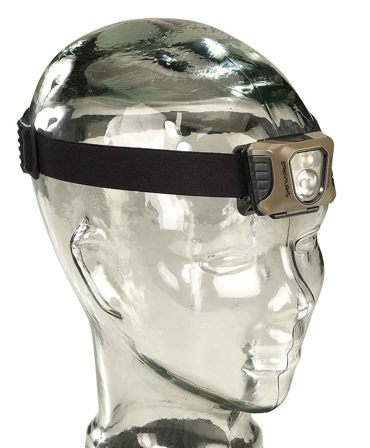 Streamlight 61425 Enduro Pro 200-Lúmenes LED Linterna Frontal con Baterias Alcalinas y Correa, Coyote