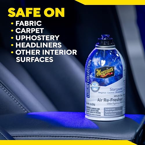 Meguiar's Car Air Refresher Nebulizador Antiolor, Aroma Stargazer, 57 g G262702