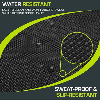 ProsourceFit Exercise Balance Pad, Non-Slip Cushioned Foam Mat & Knee Pad for Fitness and Stability Training, Yoga, Physical Therapy