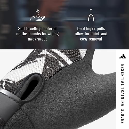 Adidas - Guantes de Entrenamiento Essential Unisex para Adultos