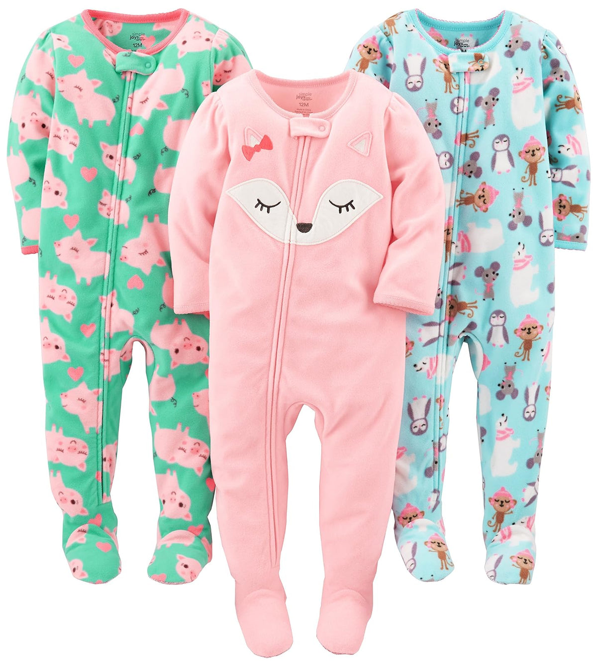 Simple Joys by Carter's S57G002 Dormir para bebés y niños pequeños para Bebé-Niñas
