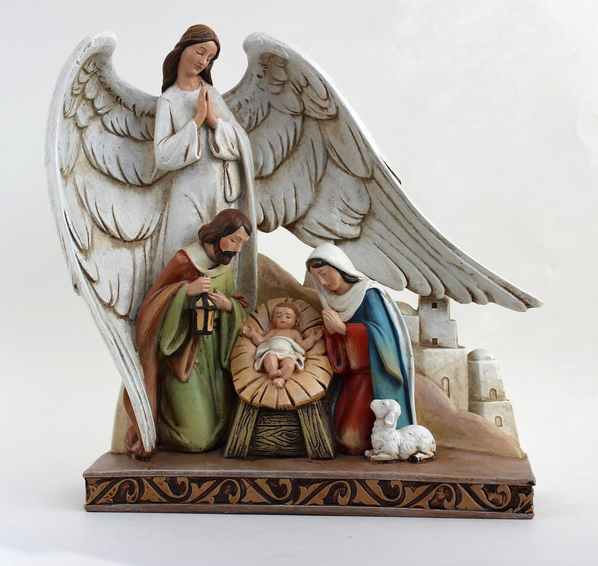 CB Gift TC616 - Figura de ángel de belén, 8 Pulgadas
