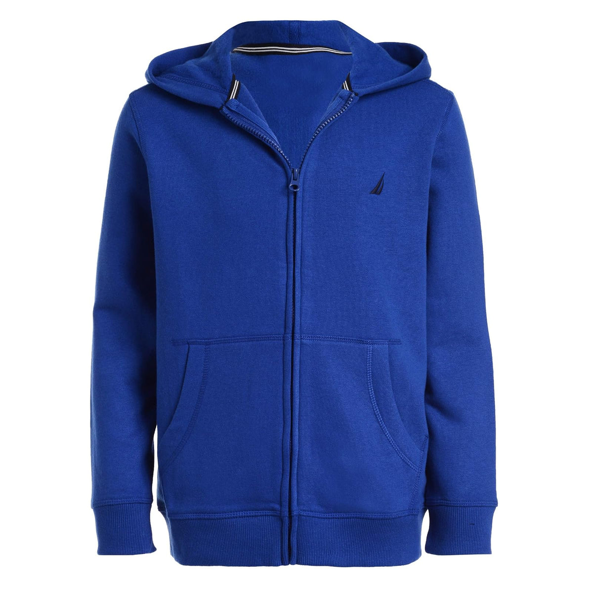 Nautica Sudadera con Capucha de Forro Polar para Niño - Azul Real - 10-12