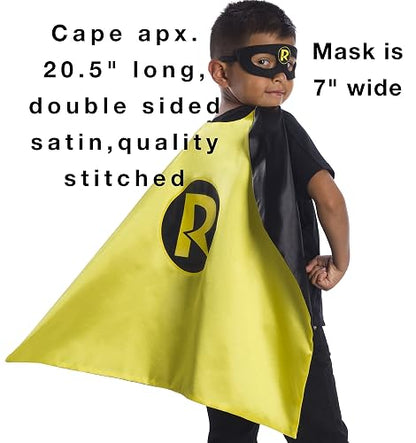 Rubie's - Set de superhéroes con licencia oficial de DC Comics, surtido (4 piezas), unisex, con máscaras y diademas, talla pequeña para niños