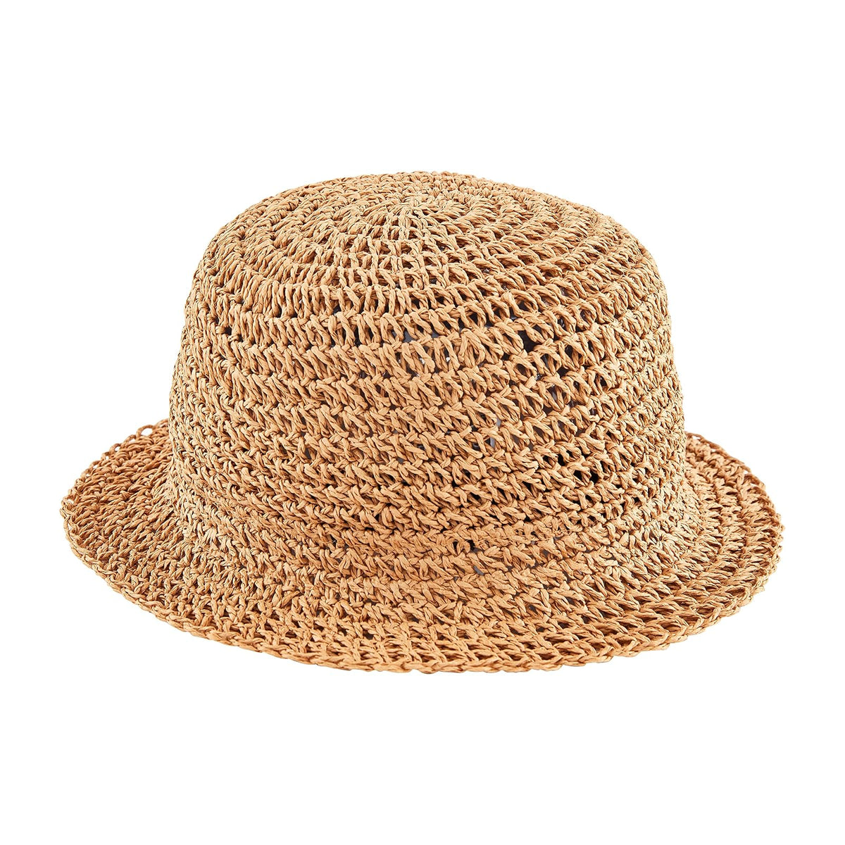 Mud Pie Women Woven Bucket Hat Sombrero de Copa bajaMujer