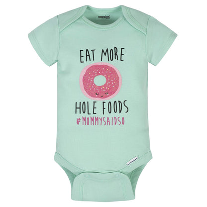 ONESIES Paquete de 8 mamelucos estampados de manga corta Conjunto de camisetas para bebés y niños pequeños bebés niñas