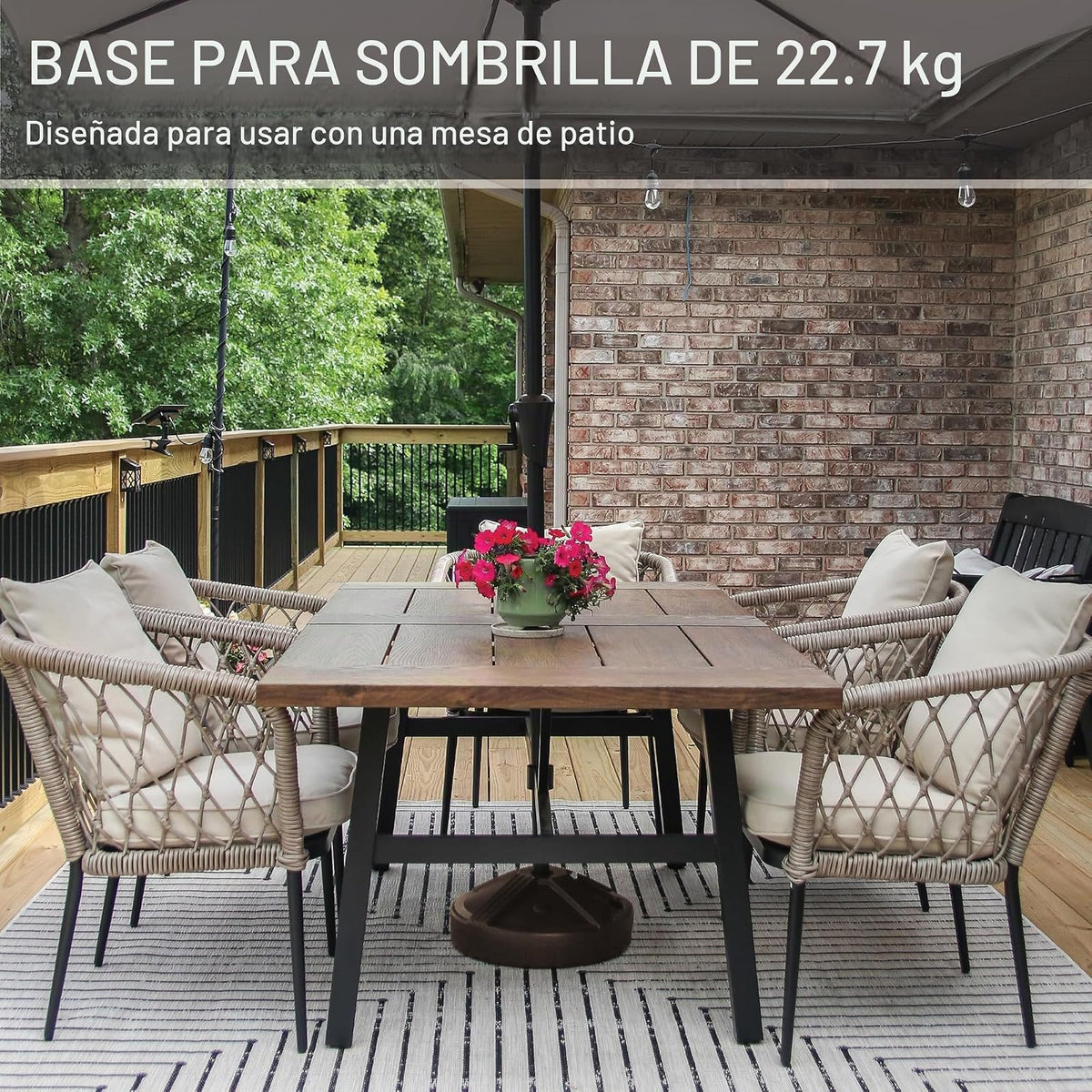 Vacías Digitales Base del Paraguas