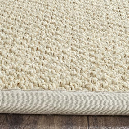 Safavieh, Alfombra Sisal Natural Fiber Collection, NF525A-2, Crema, 60.96 cm x 91.44 cm