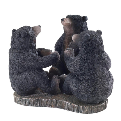 Avanti Linens - Soporte para Cepillo para Polvo de Dientes, Accesorios de baño de Resina, decoración de baño Inspirada en Animales (colección Black Bear Lodge) - Sostenedor de cepillo de dientes